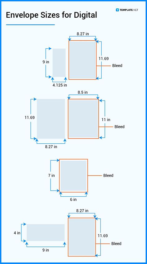 Envelope Size - Dimension, Inches, mm, cms, Pixel