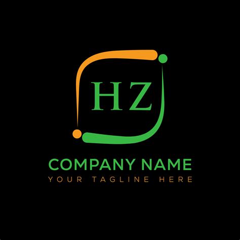 HZ letter logo creative design. HZ unique design. 22862238 Vector Art ...