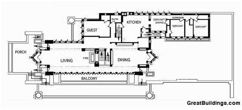 Robie House Site Plan