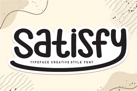 Satisfy Font by william jhordy · Creative Fabrica