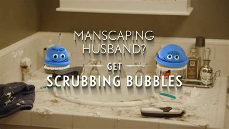 Scrubbing Bubbles TV Commercial, 'Manscaping Husband' - iSpot.tv