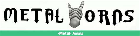 Metal Horns | •Metal• Amino