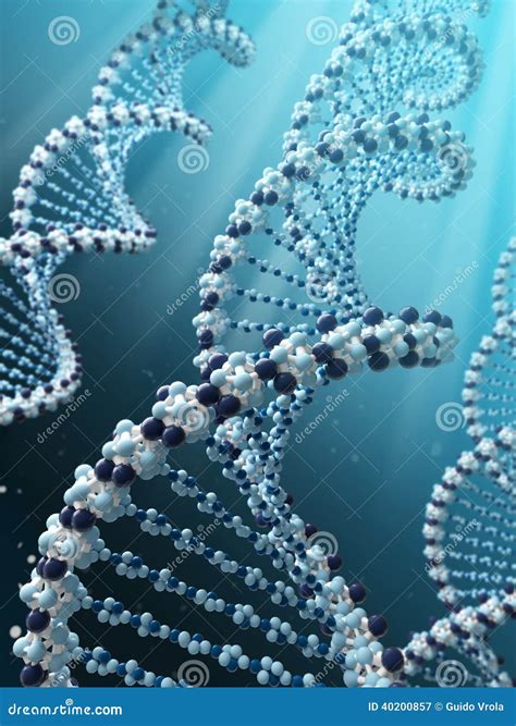 DNA spiral stock illustration. Illustration of helix - 40200857