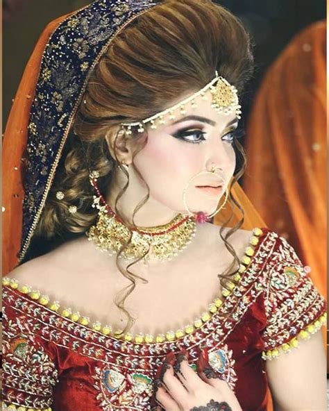 New Pakistani Bridal Hairstyles For Wedding 2023 - Dulhan Hairstyles