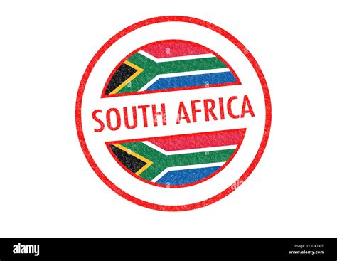 South Africa Passport Stamp