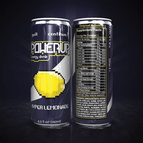 Powerup Energy Drink | Behance