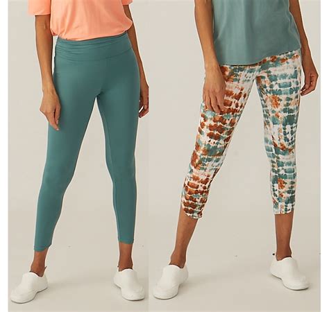 Clothing & Shoes - Bottoms - Leggings - Cuddl Duds Flexwear Set of 2 ...