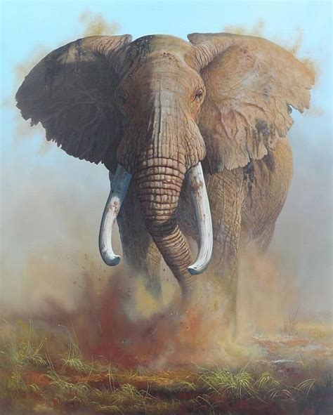 Beautiful elephant painting. Want!!!! | Elephants photos, Elephant, Elephant painting