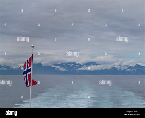 Ferry boat / Moskenes Stock Photo - Alamy