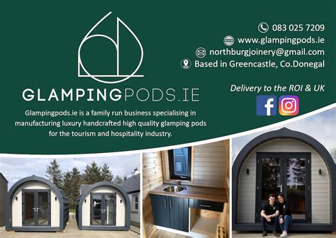 Donegal company leading the way in stunning bespoke glamping pods - Donegal Daily