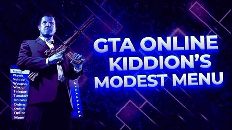 GTA 5 ONLINE KIDDIONS MOD MENU HACK SAFE UNDETECTED 2021 - YouTube