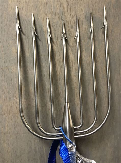 Amish Stainless Steel Fishing Spear 7-tine - Clancy Outdoors