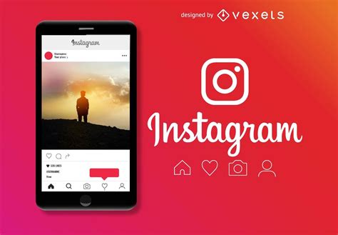 Instagram Post Template Design Vector Download