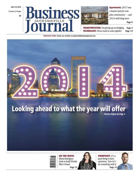 2014Covers - Jacksonville Business Journal