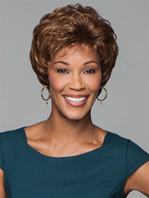 Classic Short Capless Curly Wigs For Old Women, Short Wigs, Capless ...