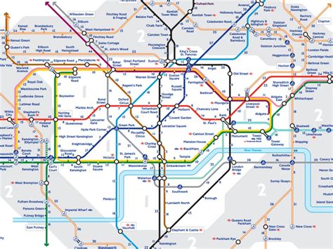 TfL releases first official 'walk the Tube' map for…