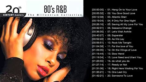 R&B Music Hits Of The 80's - Top 20 Best R&B Love Songs Of All Time in ...