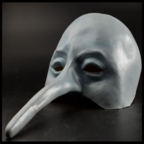 100% Latex Halloween Carnival Cosplay Mask Masquerade Party Long Nose Mask quality Beak long ...