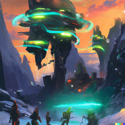 A utopian scifi painting of a fantasy world by Ross Tran, digital art ...