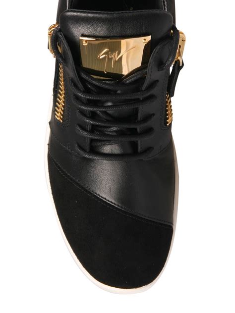 Nappa leather running shoes by Giuseppe Zanotti - trainers | iKRIX