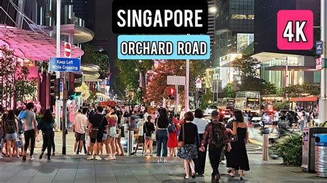 Nightlife in Singapore Orchard Road | Singapore Nightlife - YouTube