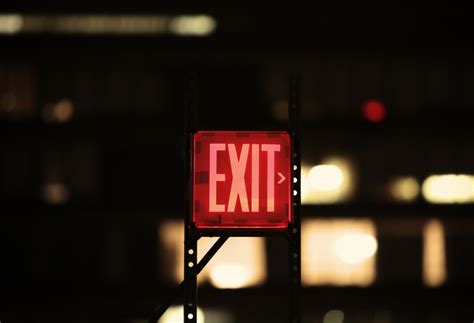 Free Images : light, night, number, red, exit, color, darkness, signage, lighting, neon sign ...