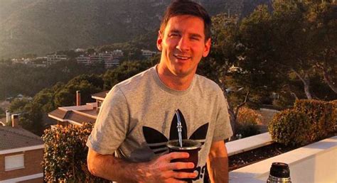 Lionel Messi Likes Drinking Yerba Mate