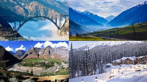 Dive in surreal beauty of verdant valleys of Kashmir surrounded by snow-capped mountain peaks ...