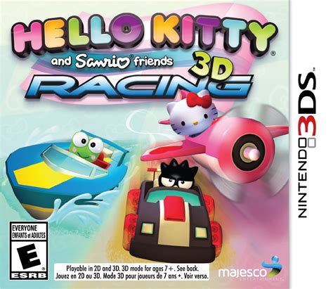 Hello Kitty and Sanrio Friends 3D Racing 3DS Game