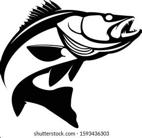 Walleye Zande Fish Logo Walleye Fish Stock Vector (Royalty Free) 1593436303 | Shutterstock