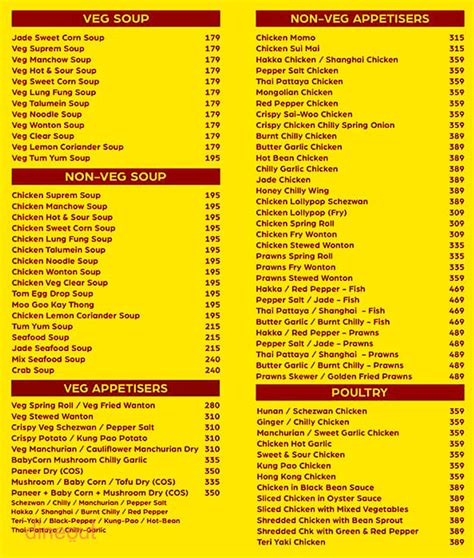 Menu of Lucky Dragon, Mahim, Mumbai | Dineout discovery