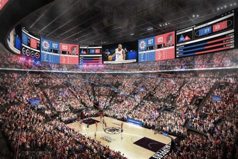 The Clippers Will Have A New "Halo Board" In Their Future Arena In ...