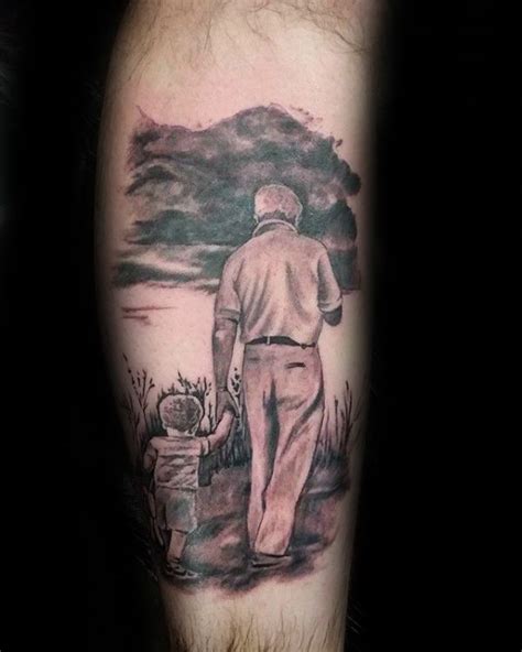 40 Grandpa Tattoos For Men - Tribute Ink Design Ideas | Grandfather tattoo, Grandpa tattoo ...