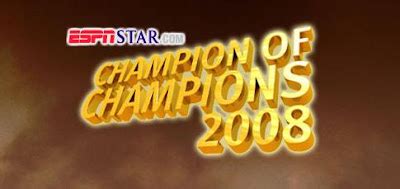 Nicol David Online: VOTE FOR NICOL on ESPNStar's Champion of Champions 2008!