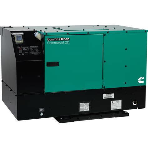 Cummins Onan Quiet Series Commercial Diesel Generator — 10 kW Watts ...