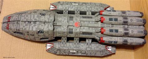 Model Kits Hobbies Moebius Battlestar Galactica Pegasus Plastic Model Kit