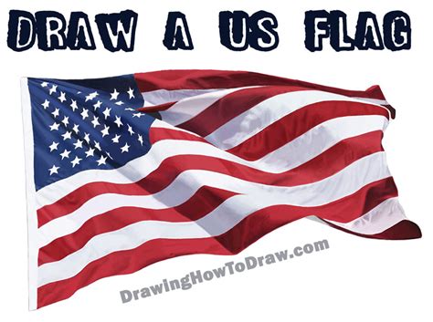 How To Draw The American Flag