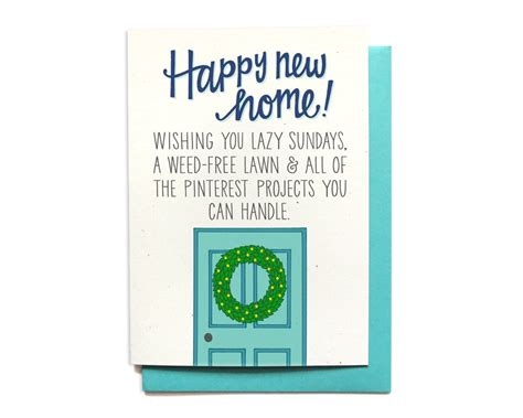 Funny Housewarming Cards - Printable Cards