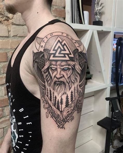 101 Amazing Odin Tattoo Ideas That Will Blow Your Mind! | Odin tattoo, Tattoos, Traditional ...