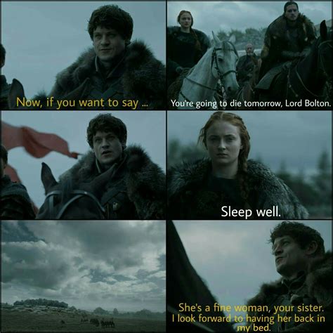 Ramsay Bolton and Sansa Stark | Serien