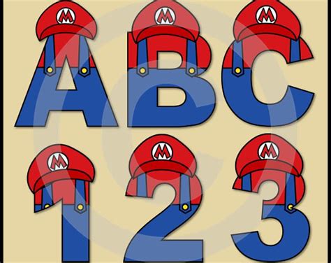 Wonder Woman (Justice League) Alphabet Letters & Numbers Clip Art Graphics | Super mario ...