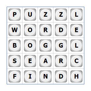 Boggle - online word search game | Word search games, Boggle board, Boggle