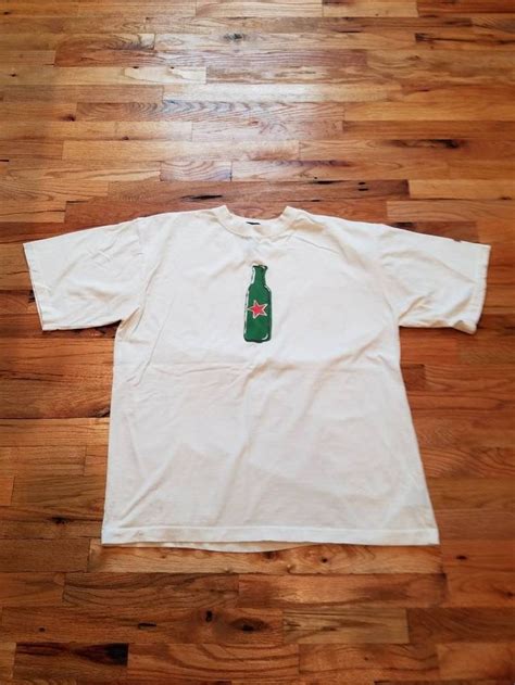 Heineken T Shirt Vintage Heineken Beer Bottle and Logo | Etsy ...