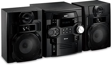 RCA RS2867B 5-CD Audio System with Bluetooth: Amazon.com.mx: Electrónicos