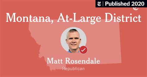 2020 Montana At-Large Congressional District Results: Matt Rosendale vs. Kathleen Williams - The ...