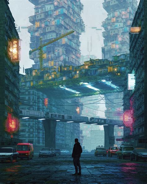 Pin by Doug Winters on Art - Sci-Fi | Dystopian art, Environment ...