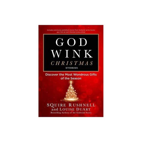 the book cover for godwink christmas, with an image of a tree on it