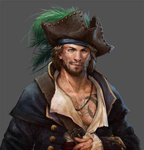 ArtStation - Ships of Battle: Age of Pirates portrait artworks