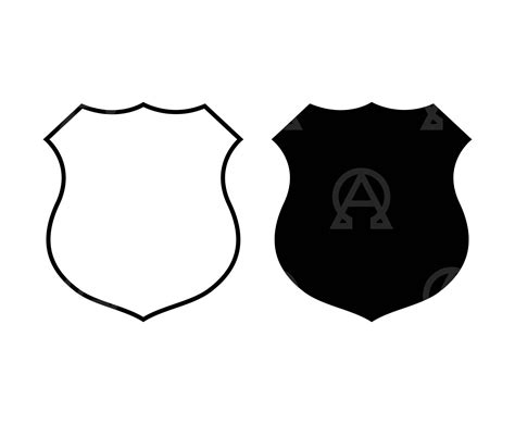 Police Badge Silhouette