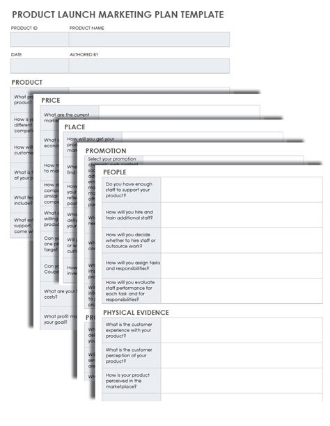 Free Product Launch Plan Templates | Smartsheet